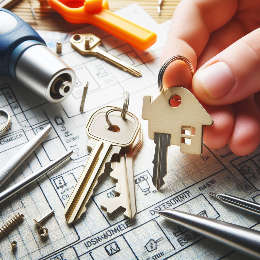 Unlocking a residential door